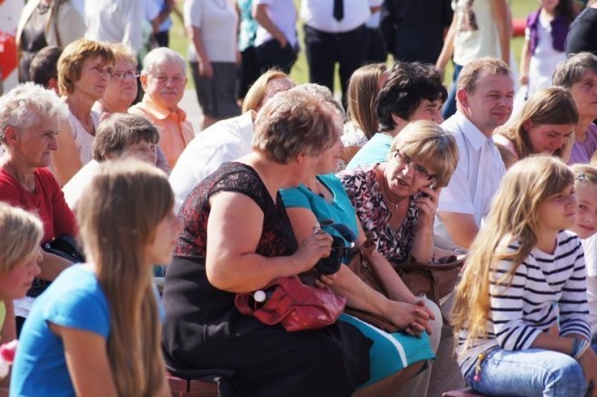 Dożynki gminno-parafialne w gminie Olszewo-Borki (07.09.2014) - zdjęcie #7 - eOstroleka.pl