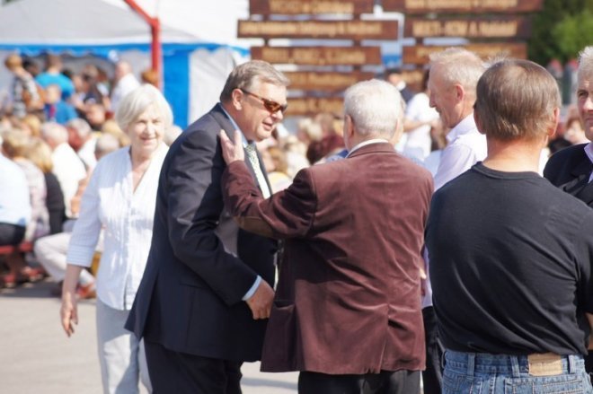 Dożynki gminno-parafialne w gminie Olszewo-Borki (07.09.2014) - zdjęcie #13 - eOstroleka.pl