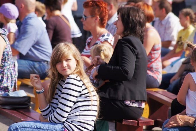 Dożynki gminno-parafialne w gminie Olszewo-Borki (07.09.2014) - zdjęcie #9 - eOstroleka.pl