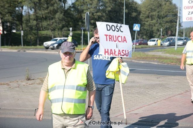 Ostrołęka: Za nami kolejny protest w sprawie budowy obwodnicy [10.09.2014] - zdjęcie #12 - eOstroleka.pl