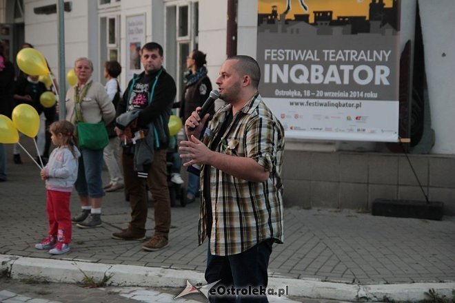 Festiwal Teatralny InQbator 2014: Parada ulicami Ostrołęki [18.09.2014] - zdjęcie #19 - eOstroleka.pl