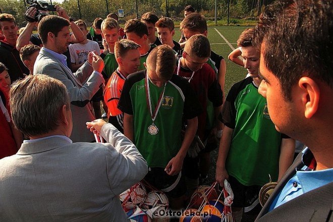 Turniej piłkarski PSE&Aldesa Cup za nami: Zwyciężyła drużyna z Ostrołęki [20.09.2014] - zdjęcie #29 - eOstroleka.pl