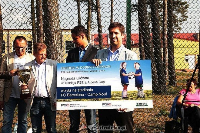 Turniej piłkarski PSE&Aldesa Cup za nami: Zwyciężyła drużyna z Ostrołęki [20.09.2014] - zdjęcie #26 - eOstroleka.pl