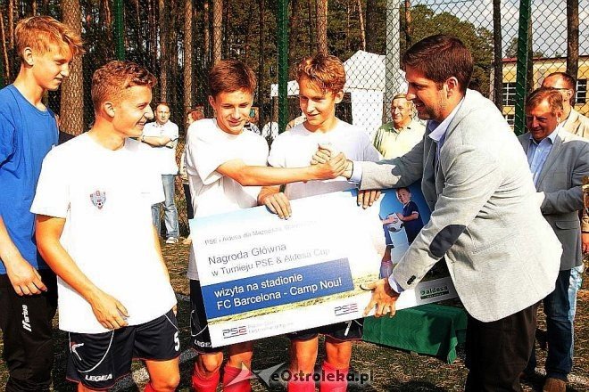 Turniej piłkarski PSE&Aldesa Cup za nami: Zwyciężyła drużyna z Ostrołęki [20.09.2014] - zdjęcie #22 - eOstroleka.pl