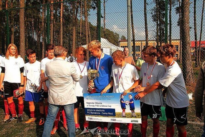 Turniej piłkarski PSE&Aldesa Cup za nami: Zwyciężyła drużyna z Ostrołęki [20.09.2014] - zdjęcie #61 - eOstroleka.pl