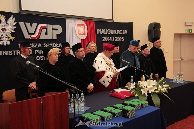 Inauguracja roku akademickiego 2014/2015 w WSAP [04.10.2014] - zdjęcie #58 - eOstroleka.pl