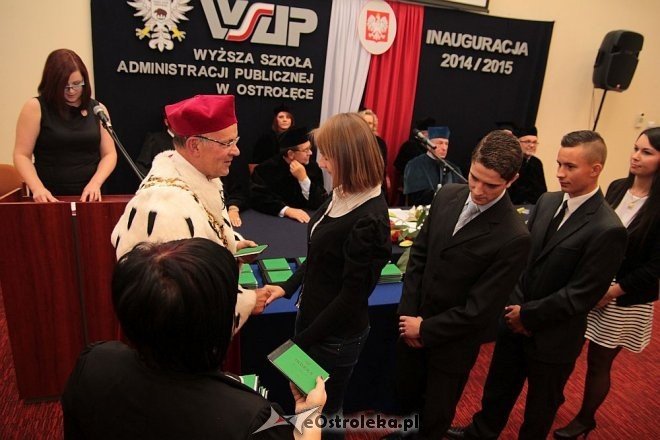 Inauguracja roku akademickiego 2014/2015 w WSAP [04.10.2014] - zdjęcie #63 - eOstroleka.pl