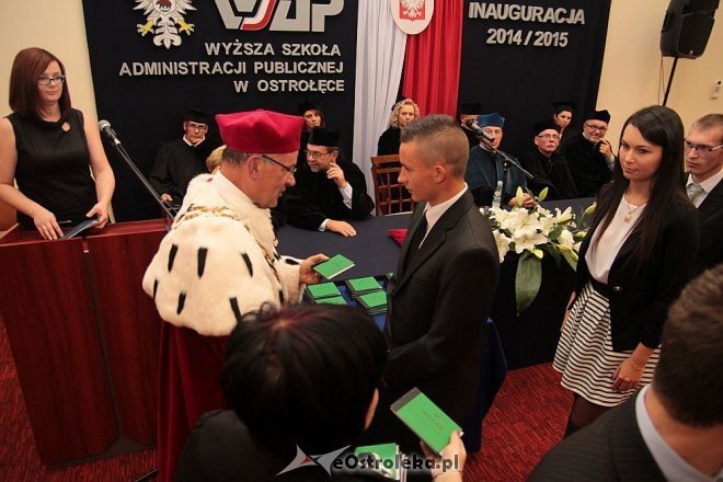 Inauguracja roku akademickiego 2014/2015 w WSAP [04.10.2014] - zdjęcie #66 - eOstroleka.pl