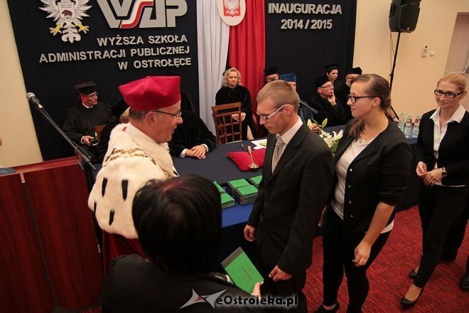 Inauguracja roku akademickiego 2014/2015 w WSAP [04.10.2014] - zdjęcie #65 - eOstroleka.pl