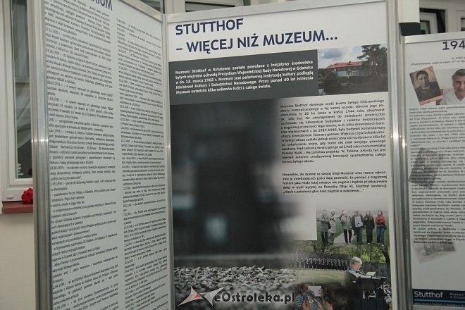 Wernisaż wystawy „Stutthof 1939 – 1945. Historia i jej świadkowe” w Muzeum Kultury Kurpiowskiej [04.10.2014] - zdjęcie #3 - eOstroleka.pl