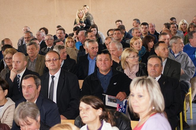 Jarosław Kaczyński w Kadzidle [05.10.2014] - zdjęcie #51 - eOstroleka.pl