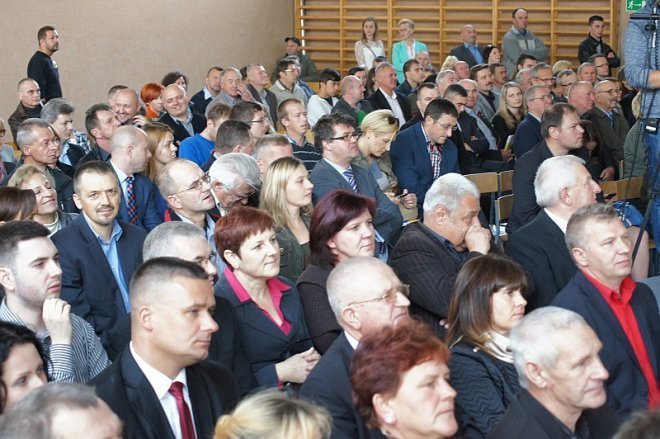 Jarosław Kaczyński w Kadzidle [05.10.2014] - zdjęcie #42 - eOstroleka.pl