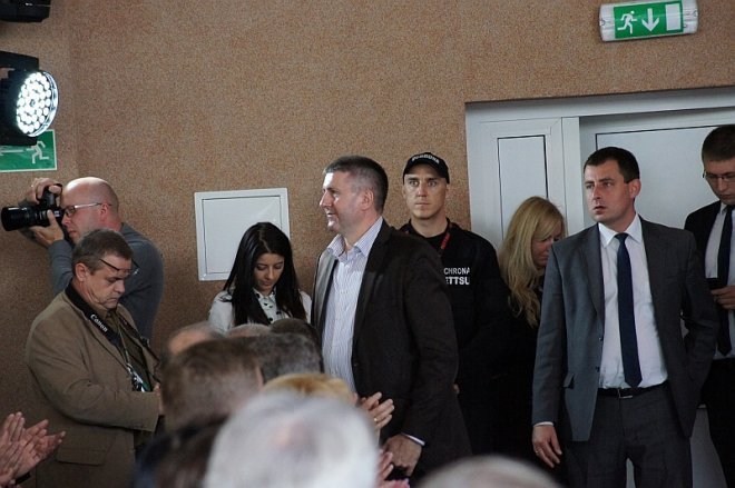 Jarosław Kaczyński w Kadzidle [05.10.2014] - zdjęcie #16 - eOstroleka.pl