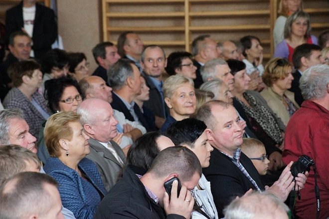 Jarosław Kaczyński w Kadzidle [05.10.2014] - zdjęcie #29 - eOstroleka.pl