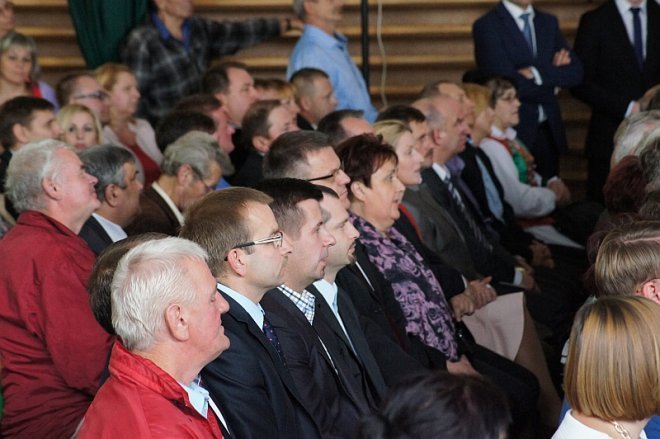 Jarosław Kaczyński w Kadzidle [05.10.2014] - zdjęcie #27 - eOstroleka.pl