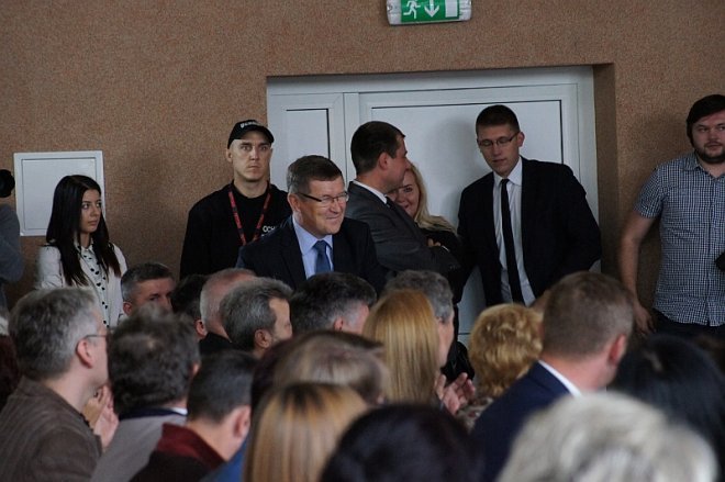 Jarosław Kaczyński w Kadzidle [05.10.2014] - zdjęcie #21 - eOstroleka.pl