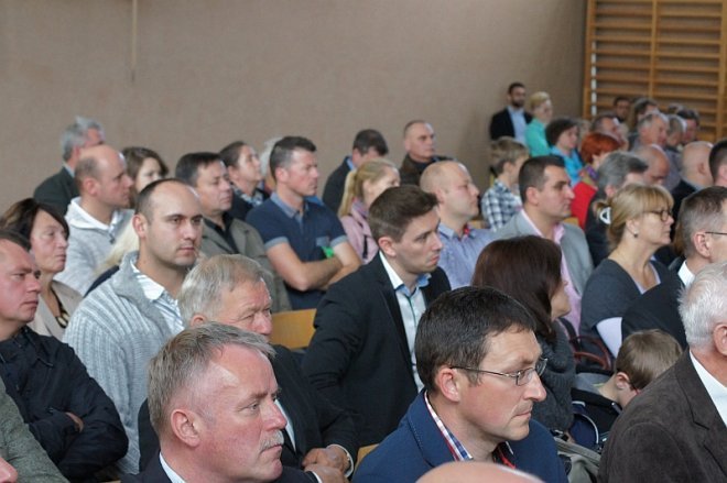 Jarosław Kaczyński w Kadzidle [05.10.2014] - zdjęcie #11 - eOstroleka.pl