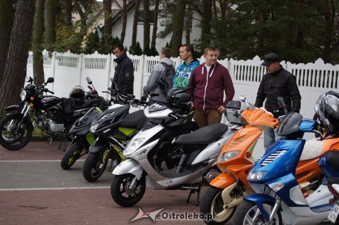 Zlot skuterów i motorowerów [12.10.2014] - zdjęcie #24 - eOstroleka.pl