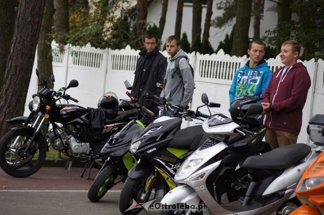 Zlot skuterów i motorowerów [12.10.2014] - zdjęcie #22 - eOstroleka.pl