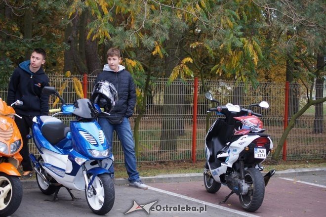 Zlot skuterów i motorowerów [12.10.2014] - zdjęcie #18 - eOstroleka.pl