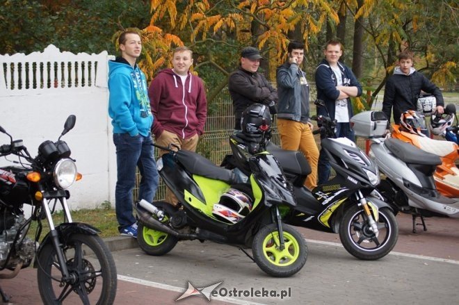 Zlot skuterów i motorowerów [12.10.2014] - zdjęcie #15 - eOstroleka.pl