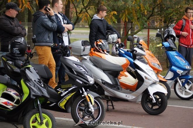 Zlot skuterów i motorowerów [12.10.2014] - zdjęcie #12 - eOstroleka.pl