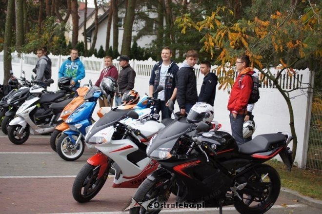 Zlot skuterów i motorowerów [12.10.2014] - zdjęcie #9 - eOstroleka.pl
