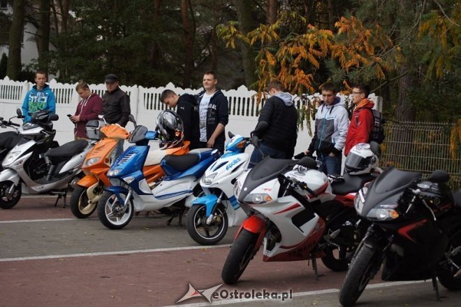 Zlot skuterów i motorowerów [12.10.2014] - zdjęcie #20 - eOstroleka.pl