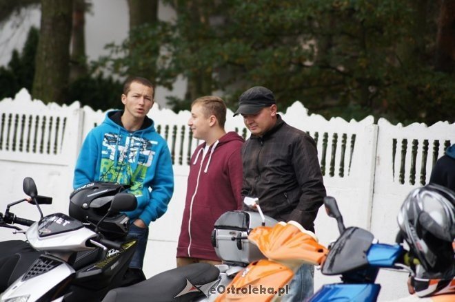Zlot skuterów i motorowerów [12.10.2014] - zdjęcie #2 - eOstroleka.pl