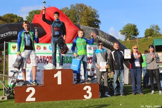 Finał wyścigów górskich MTB w Mielniku [10.10.2014] - zdjęcie #12 - eOstroleka.pl