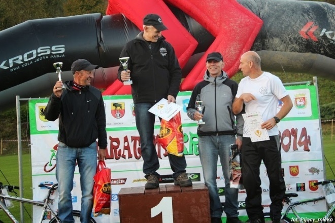 Finał wyścigów górskich MTB w Mielniku [10.10.2014] - zdjęcie #14 - eOstroleka.pl