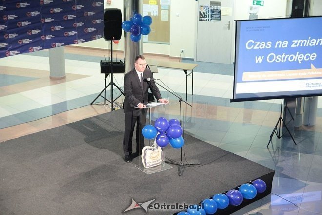 „Czas na zmiany w Ostrołęce” - konwencja wyborcza Platformy Obywatelskiej [22.10.2014] - zdjęcie #14 - eOstroleka.pl