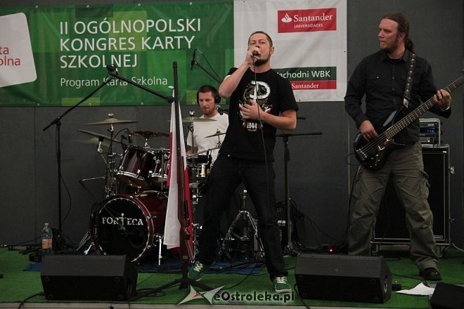 „Forteca” zagrała dla uczestników II Ogólnopolskiego Kongresu Karty Szkolnej [23.10.2014] - zdjęcie #2 - eOstroleka.pl