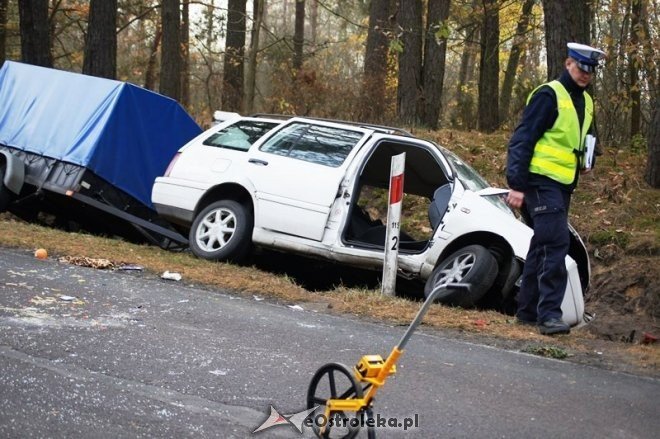 Wypadek na DK 53 [31.10.2014] - zdjęcie #21 - eOstroleka.pl