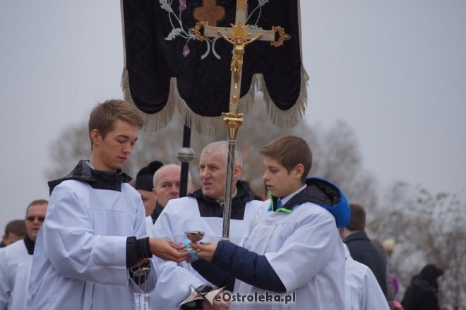 Procesja na cmentarzu parafialnym [01.11.2014] - zdjęcie #24 - eOstroleka.pl
