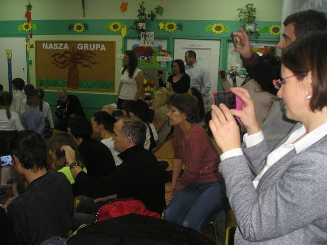Pasowanie na Przedszkolaka Tropiciela [03.11.2014] - zdjęcie #25 - eOstroleka.pl