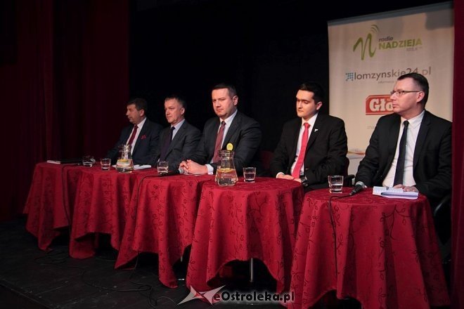 Tylko u nas: Debata przedwyborcza kandydatów na prezydenta Ostrołęki [04.11.2014] - zdjęcie #1 - eOstroleka.pl