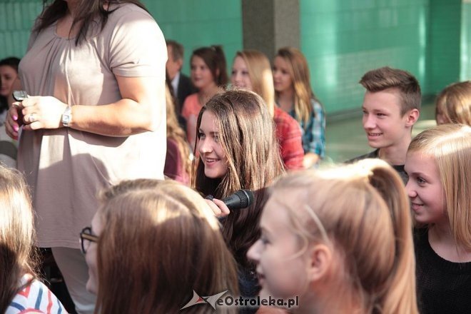 Ostrołęccy gimnazjaliści uczą się hiszpańskiego z Aldesą [05.11.2014] - zdjęcie #11 - eOstroleka.pl