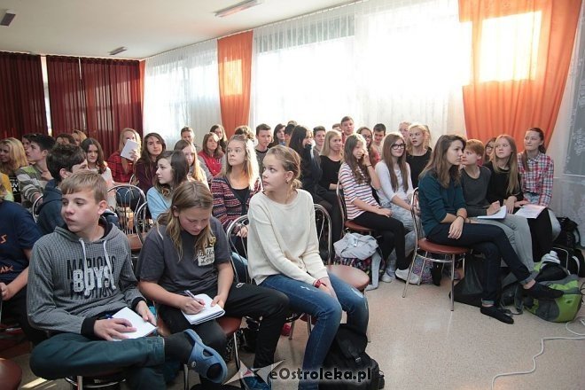 Ostrołęccy gimnazjaliści uczą się hiszpańskiego z Aldesą [05.11.2014] - zdjęcie #22 - eOstroleka.pl