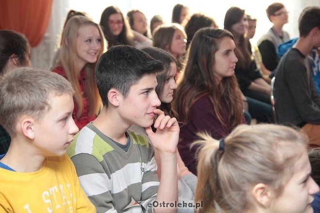 Ostrołęccy gimnazjaliści uczą się hiszpańskiego z Aldesą [05.11.2014] - zdjęcie #26 - eOstroleka.pl