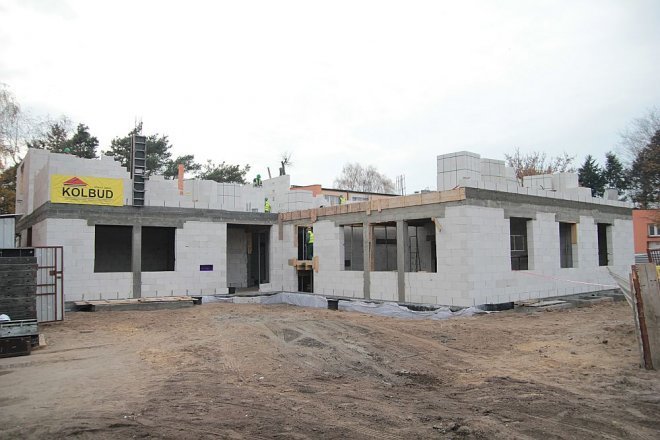 Ostrołęka: Kamień węgielny pod budowę nowej siedziby SOS-W wmurowany [06.11.2014] - zdjęcie #38 - eOstroleka.pl