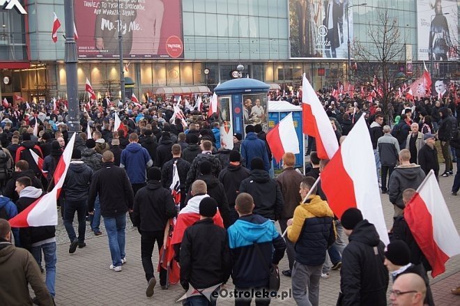 Marsz Niepodległości 2014 [11.11.2014] - zdjęcie #91 - eOstroleka.pl