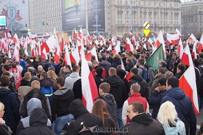 Marsz Niepodległości 2014 [11.11.2014] - zdjęcie #45 - eOstroleka.pl