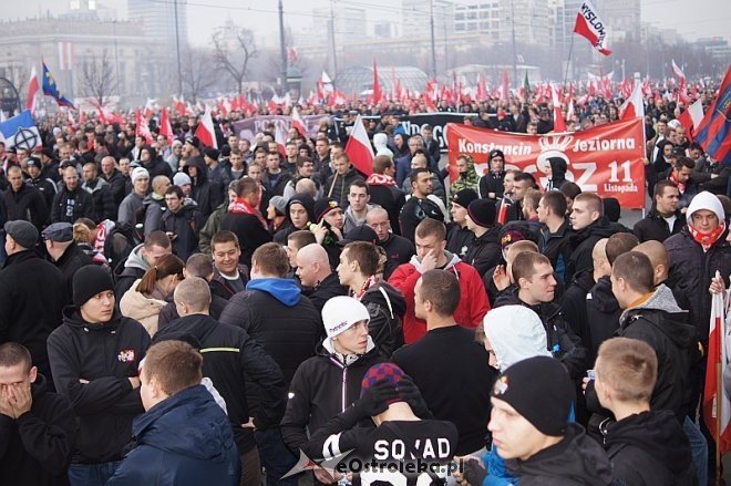 Marsz Niepodległości 2014 [11.11.2014] - zdjęcie #53 - eOstroleka.pl