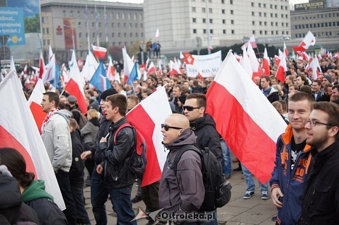 Marsz Niepodległości 2014 [11.11.2014] - zdjęcie #40 - eOstroleka.pl