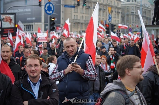 Marsz Niepodległości 2014 [11.11.2014] - zdjęcie #38 - eOstroleka.pl