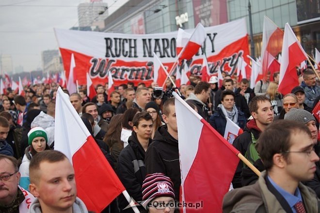 Marsz Niepodległości 2014 [11.11.2014] - zdjęcie #52 - eOstroleka.pl