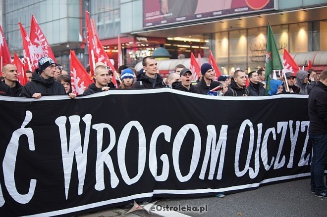 Marsz Niepodległości 2014 [11.11.2014] - zdjęcie #39 - eOstroleka.pl