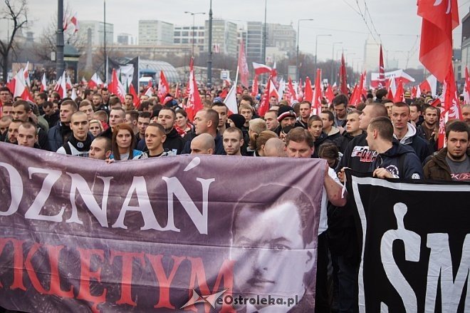 Marsz Niepodległości 2014 [11.11.2014] - zdjęcie #32 - eOstroleka.pl