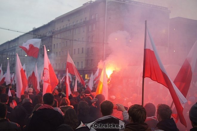 Marsz Niepodległości 2014 [11.11.2014] - zdjęcie #92 - eOstroleka.pl